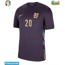 England Jarrod Bowen #20 Bortedrakt EM 2024 Kortermet